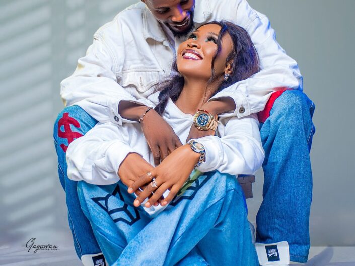Matching Outfits Pre-Wedding Photoshoot – Yola, Adamawa